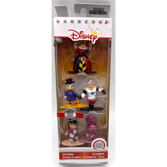 Disney Nano MetalFigs Die-Cast Metal 5 Pack jada toys NWT Scrooge Lilo - Picture 1 of 6